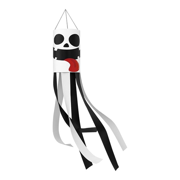 Nuevo colgante de bandera de viento de Halloween, Festival fantasma, decoración de patio, bandera, fiesta, calcetín de viento, compre 2 y obtenga 3