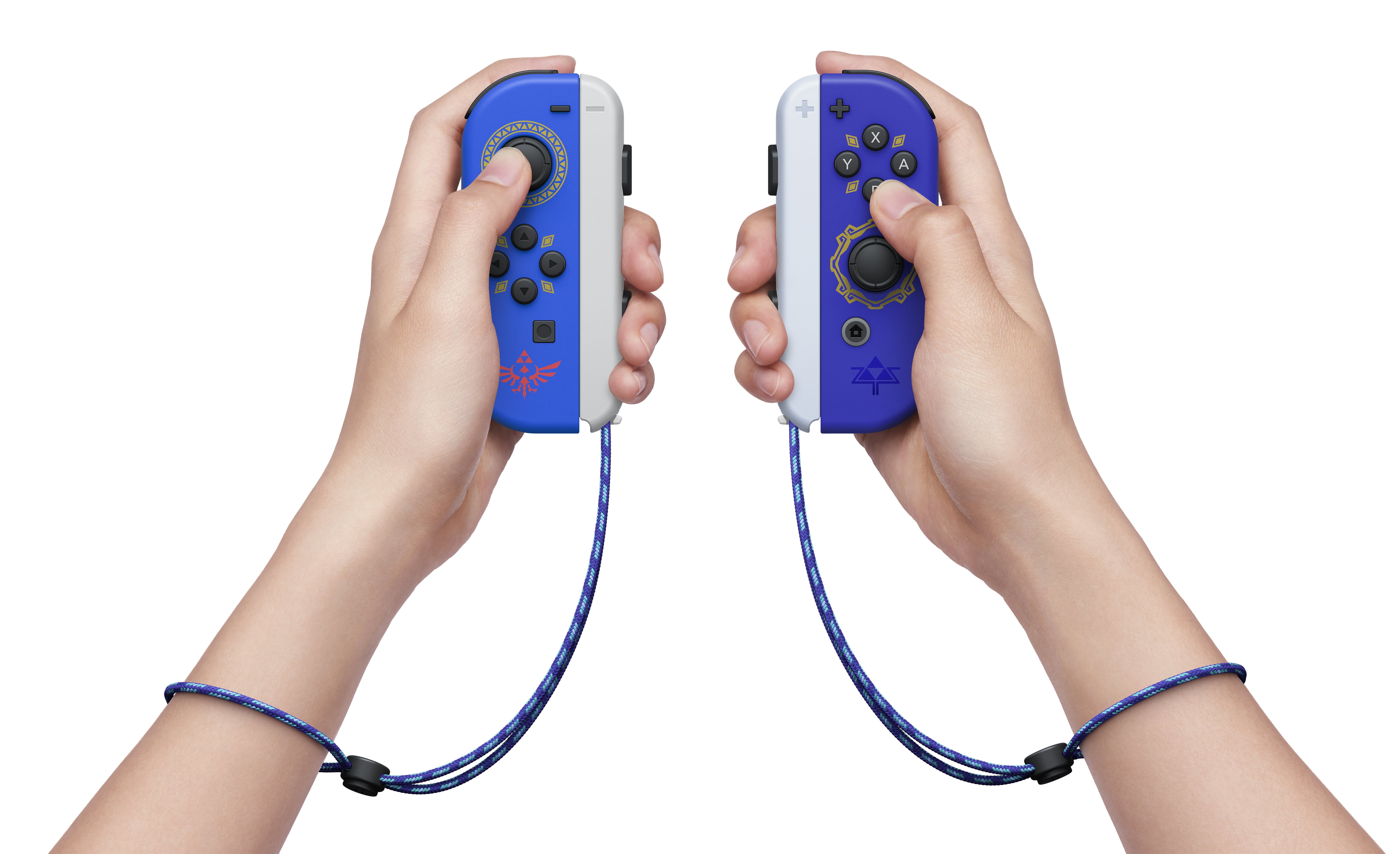 Joy Con L R The Legend Of Zelda Skyward Sword Hd Edition Walmart Com