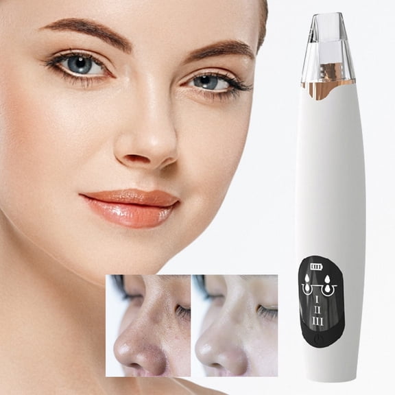 Blackhead Remover, 1 Pcblackhead Remover Pore Vacuum Cleaner Krov Electric Rechargeable Comedone Extractor Facial Pore Cleanser with 3 Suction Power, Easter Mother'S Day Gift Makeup Organizers