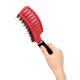 thumbnail image 4 of Peine de masaje con cerdas de jabalí y nylon, diseño ergonómico y mango antideslizante para un cuidado suave del cabello., 4 of 6