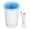 White/Blue, variant on Rupoun Black/White Medium Dog Paw Washer Automatic USB Charging Portable Electric Pet Foot Cleaner, Soft Bristles, 1.2 inches / 3 cm