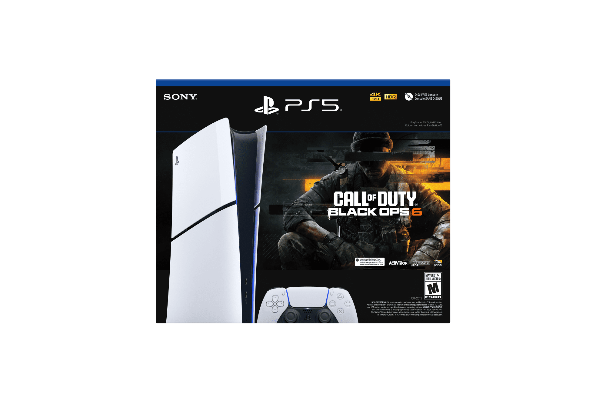 PlayStation®5 Digital Edition - Call of Duty®: Black Ops 6 Bundle (model group – slim), PlayStation®5 Digital Edition - Call of Duty®: Black Ops 6 Bundle (model group – slim)