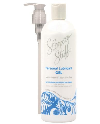 Slippery Stuff Water-based Jelly, 16-oz