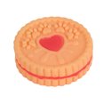 thumbnail image 1 of Cookie Shape Pet Dog Squeaky Toy Puppy Rubber Sound Interactive Chew Toys Cleaning Tooth Durable Service, 1 of 5