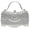 Silver, variant on 2026 Fringe Rhinestones Clutch Purse for Women Elegant Mesh Evening Bag Crystal Handbag