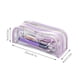 thumbnail image 2 of Estuche portátil transparente de gran capacidad Ozmmyan, multifuncional, morado, ideal para que los niños estudien por menos., 2 of 3