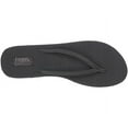 thumbnail image 2 of Flojos Fiesta 2.0 Charcoal Vintage Slip On Slide Thong Flat Flip Flops Sandals (Charcoal, 7), 2 of 7