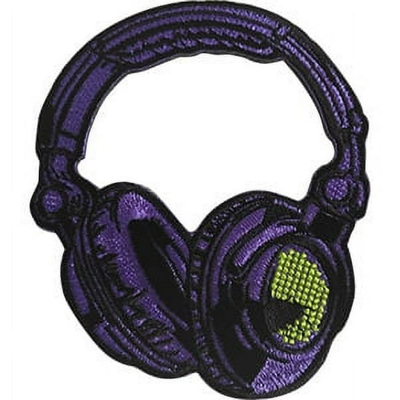 Patch - C&D - Music Themed Purple Headphones New Gifts p-jsx-0027
