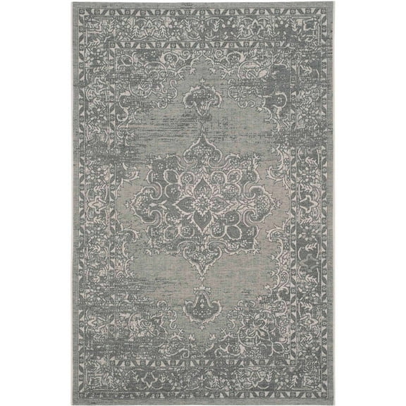 SAFAVIEH Palazzo PAL124-78124 Light Grey / Anthracite Rug