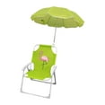 thumbnail image 2 of Silla de camping Zulema plegable con sombrilla ligera Flamenco 52 cm x 35 cm x 38 cm, 2 of 8