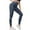 Navy, variant on Xyxonk Workout Leggings for Women High Waisted Tummy Control Pants Workout Buttery Soft Athletic Leggings Stretchy Solid Color Butt Lifting Yoga Leggings Black M