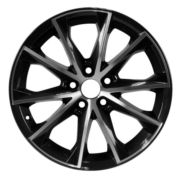 New Aftermarket  Machined and Painted Charcoal Aluminum Wheel 18 x 7.5 4261106B40 fits 2015-2017 Toyota Camry
