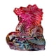 thumbnail image 1 of Estatua de dragón chino, dragones de cristal, figura familiar, decoración, arte para atraer riqueza multicolor, 1 of 9