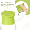 thumbnail image 3 of 1 Pcs 9.6 oz Cruet Dispenser for Olive Oil Vinegar Soy Sauce Dispenser Bottle Glass Soy Sauce Container Oil Bottle for Kitchen Cooking Barbecue, 3 of 14