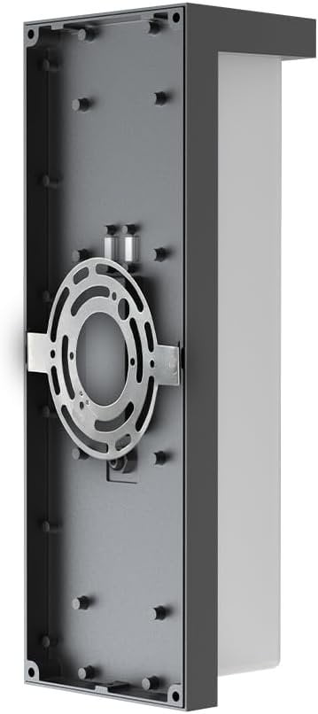 Euri Lighting EOL-WL61BK-1100esw, Outdoor LED Wall Light, Non-Dimmable, 3CCT Selectable 3K/4K/5K, 18/20/22W, 2160/2400/2619 lm, Matte Black, Wet Rated, Integrated LED Fixture Pack of 1