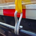 thumbnail image 5 of (2 pack) Hyper Tough 15 feet Steel Ratchet Tie-Down, 1666 lbs with S-Hooks 2-Pack, Yellow, 44.4 oz, 5 of 12