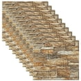 thumbnail image 4 of 3D Wall Panels Peel and Stick Wallpaper,Self Adhesive Waterproof Foam Brick for Living Room,Bedroom,Laundry,Kitchen,Fireplace,TV Wall Decoration (10 Pack,14x15.2inch), 4 of 5