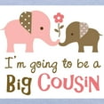 thumbnail image 3 of CafePress - Big Cousin Elephan T Shirt - Cute Toddler T-Shirt, 100% Cotton, 3 of 4