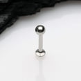 thumbnail image 2 of Basic Ball Top Threadless Push-In Steel Labret, 2 of 4