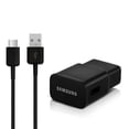 thumbnail image 1 of Samsung Fast Charge USB-C 15W Wall Charger - Black- Galaxy Note8, Galaxy S8, and Galaxy S8+ Inbox Re, 1 of 4