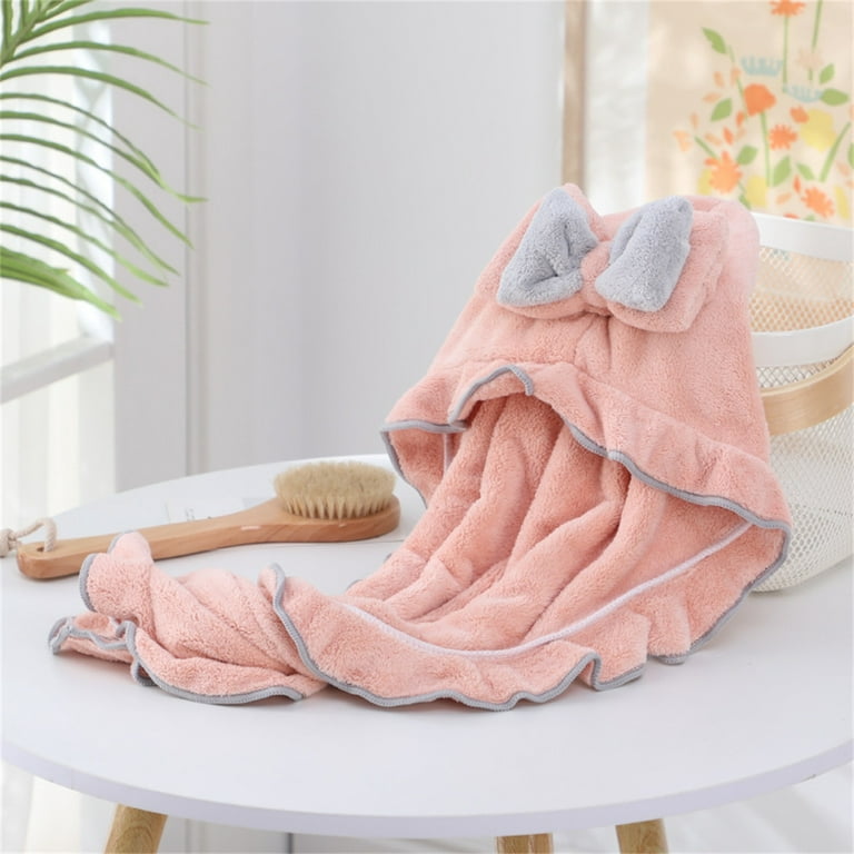 jiaroswwei 2Pcs Coral Fleece Hand Towel Hanging Kitchen Bathroom Drying  Square Washcloth