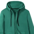 thumbnail image 4 of Fleece Jacket for Mens Winter Warm Lightweight Windproof Jackets Full Zip Hooded Casual Sweatshirts with Pockets, 4 of 8