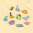 thumbnail image 2 of 10 estilos lindos dinosaurios esmalte pines creativos animales broches niños mochila decoración joyería mujer abrigo solapa Pin insignias regalo Dengxun unisex, 2 of 2