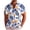 Yellow, variant on Men's Hawaiian Shirts Short Sleeve Button Down Casual Shirts Summer Printed Tropical Floral Beach Shirts Pink S