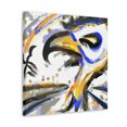 thumbnail image 2 of Hawk in Flight Abstraction - Canvas, 2 of 10