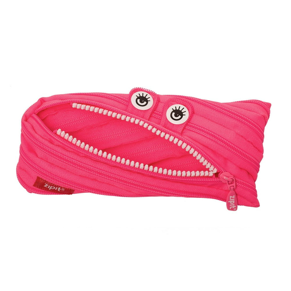 Zipit Monster Pencil Case For Girls Holds Up To 30 Pens Made Of One