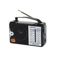 thumbnail image 1 of MesaSe 606AC Retro AM/FM/SW Portable Radio  Battery Operated Vintage Multi Functional Radio With Built In Speaker And Flashlight, 1 of 9