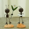 thumbnail image 4 of jifeng Modèles de Poupées Décoration de Bureau Transportant des Fleurs, 4 of 9