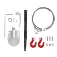 thumbnail image 2 of RC Crawler Tow Hook Steel Tow Rope Set with Steel Trailer Chain, Multifunction Adjustable Tow Hook Kit for RC Crawler Decoration, 2 of 7