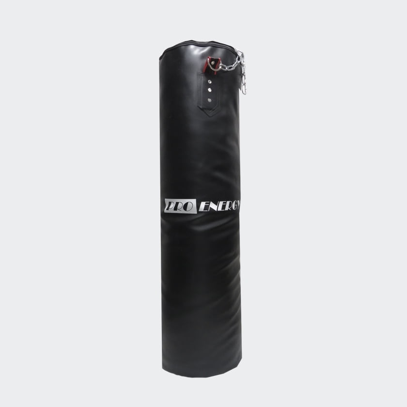 Saco de boxeo Deluxe negro con relleno 100 cm