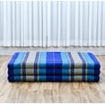 thumbnail image 4 of Leewadee Trifold Mattress XL – Comfortable Thai Massage Pad, Foldable Relaxation Floor Mattress Filled with Kapok, Perfect to Use as a Sleeping Mat , Blue Red, 4 of 6
