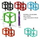 thumbnail image 4 of Naiovety Modificación de pedales de bicicleta Accesorios de ciclismo al aire libre Repuestos Parte de estribo Pedal de bicicleta antideslizante Accesorio Ciclismo Rojo Naiovety OD024554-02, 4 of 5