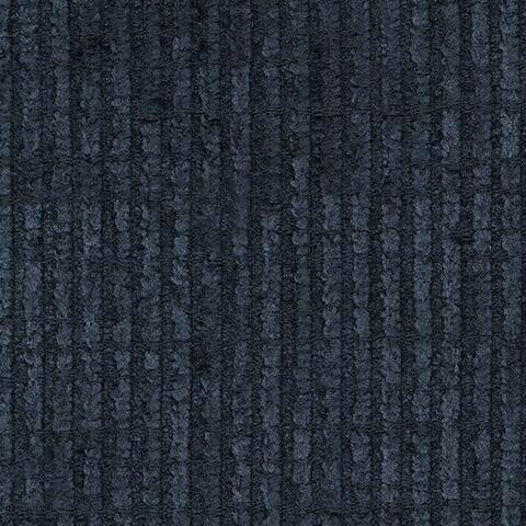 Signature Design by Ashley Aviemore Oversized Ink Blue Accent Ottoman - Large Square Ottoman with Firm Cushioning