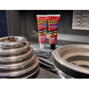 Flex Seal Epoxy, Extreme Liquid, Multi-Purpose, Durable, Permanent, Watertight, Long-Lasting Bond, for Automotive, Marine, Plumbing, Home, Black, 2 x 0.5 oz