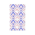 thumbnail image 1 of YFYANG Absorbent Towel, Soft Skin-Friendly Purple Geometric Stripes Washcloth Bath Towel, Suitable for All Skin, 27.5 x 16-inch, 1 of 7