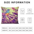 thumbnail image 5 of COMIO  Pillow Case Watercolor Floral Abstract Art Painting,Cushion Cover Case for Home Sofa Bedroom Living for Women Men, 5 of 5