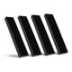 thumbnail image 1 of 4 Pack 5230W1A003A Replacement Microwave Charcoal Air Filter for Microwave, LMHM2237BD LMV1650ST LMV2031SB, 1 of 5