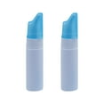 thumbnail image 2 of 70Ml Hdpe Nasal Spray Empty Bottle For Travel, Home Use - Portable Refillable Nose Sprayer Bottle With Blue Cap, White Body - Suitable For Personal Care, Traveling, Daily Use, 2 of 5