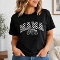 thumbnail image 4 of Monster Truck Mama T-Shirt, Checkered MAMA Graphic Tee, Trendy Truck Lover Mom Shirt, Birthday Gift for Her, 4 of 9
