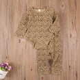thumbnail image 6 of Seyurigaoka Baby Boy's Long Sleeve Bodysuit Romper Tops + Elastic Waist Long Pants Set, 6 of 6