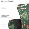 thumbnail image 4 of Yayeee Faucet Mat for Kitchen Sink 14.7" Diatomite Long Splash Guard Pad, Brown Christmas Gingerbread, 2 Pack, 4 of 7