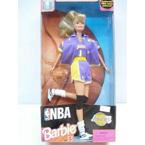 Muñeca Barbie NBA Los Angeles Lakers Mattel