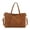 Brown, variant on Everyday Shoulder Bag 12.4x7.87x3.74in Polyester Large Capacity Purse Black Brown Adjustable Strap Crossbody Tote Spacious Casual Handbag Work Commuter Weekday Carry Essential Lightweight Durable​