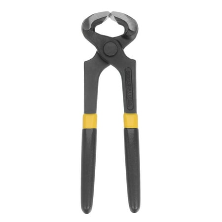 

Uxcell End Cutting Pliers 7 Nail Nippers Puller Plier with Black PVC Handle for DIY Crafts Jewelry Making