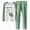 R121-Green, variant on NOLDARES Kids & Toddler Girls Boys Pajamas 2 Piece Pjs Set Cotton Sleepwear Fall Winter Outfit Long sleeve Pjs Outfit 6-12 Months 12-24 Months 2t 3t 4t 5t 6t 7t 8t 9t Children,Green,14-15 Y