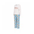 thumbnail image 3 of Pijama George para Niña, Cuello Redondo Con Pantalon Blanco Talla 4, 2 Piezas, 3 of 4